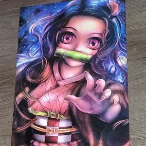 Demon Slayer 3D Holographic Lenticular Anime Poster